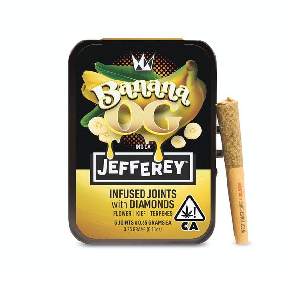 Banana OG - Jefferey Infused Joint .65g 5 Pack