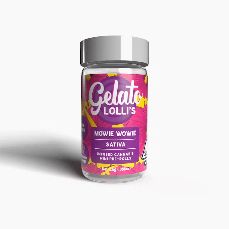 Gelato Infused Mini Pre-Roll Pack Mowie Wowie 3g
