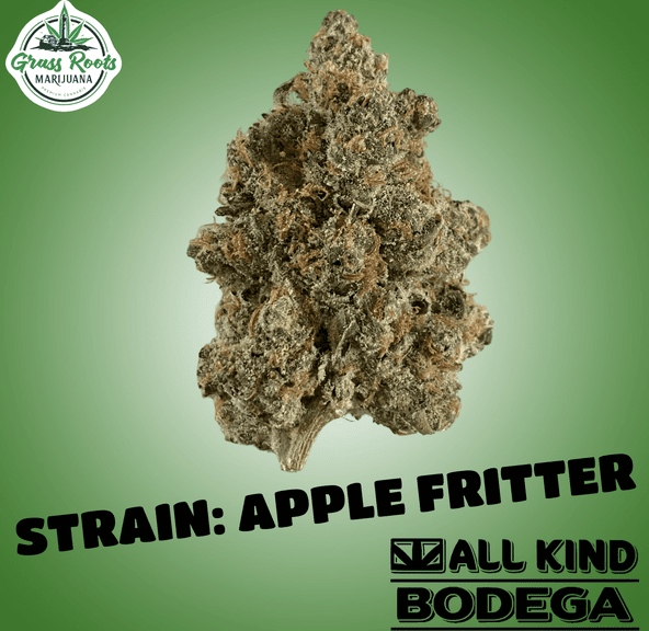 Apple Fritter 3.5g Flower (@grassrootsmarijuana)