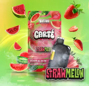Strawmelon AIO Vape 1.00 g