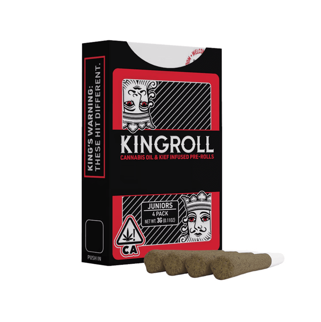 KingRoll Mango Kush x Cannalope Kush 4 pack - 3 g