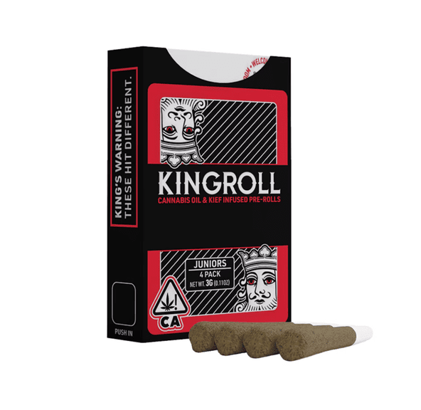 KingRoll Mango Kush x Cannalope Kush 4 pack - 3 g