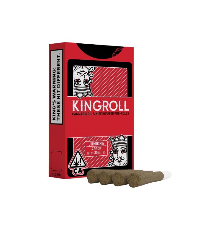 Kingroll -#4 Variety 4 Pack Infused Prerolls 3g