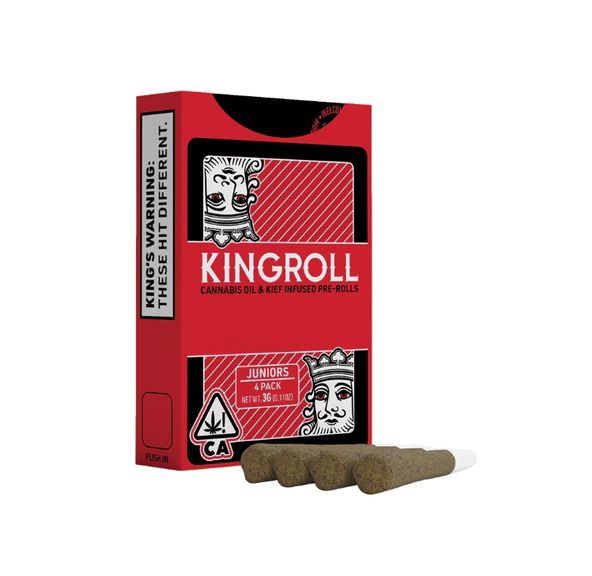 Kingroll -#4 Variety 4 Pack Infused Prerolls 3g