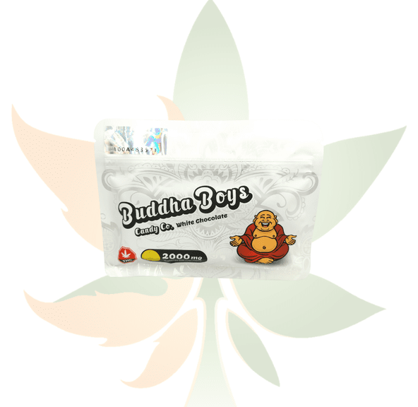 Buddha Boys - 1000mg THC Chocolate Bar - White Chocolate