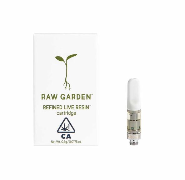 .5g White Raspberry Cart - RAW GARDEN