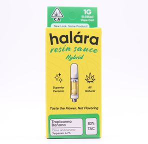 Halara- TROPICANA BANANA 1G RESIN SAUCE CARTRIDGE