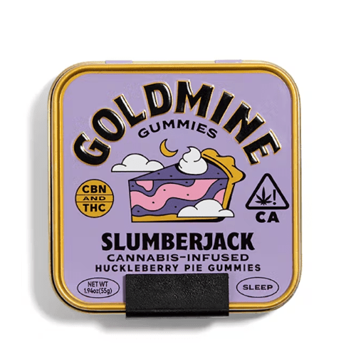 Slumberjack Huckleberry Pie THC Gummies