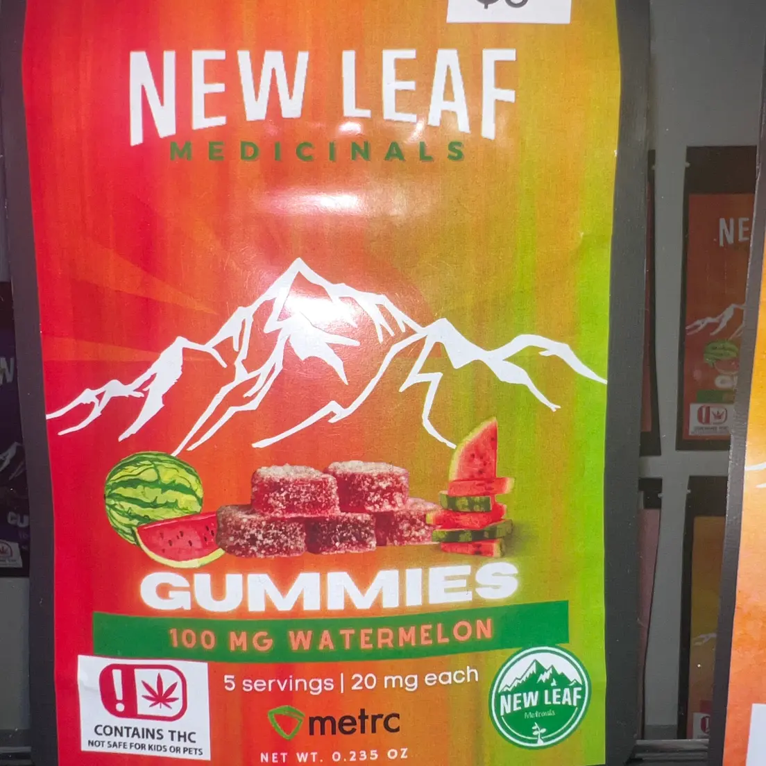 100mg Watermelon Gummies