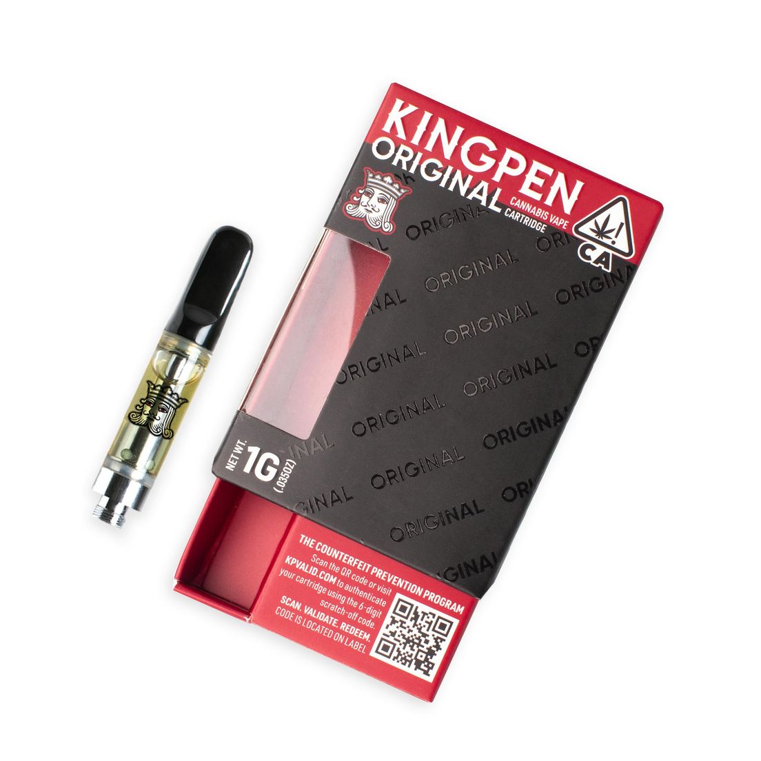 Kingpen Cali-O 1g Cartridge 87%