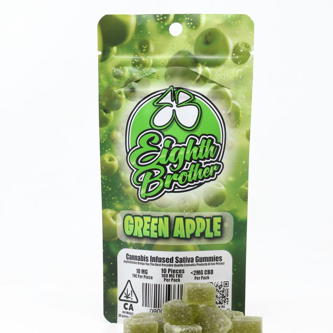 Eighth Brother- GREEN APPLE GUMMIES