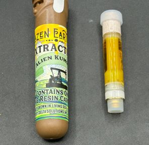 Alien Kumquat - 1g Live Resin Cartridge - Brazen Earthworx