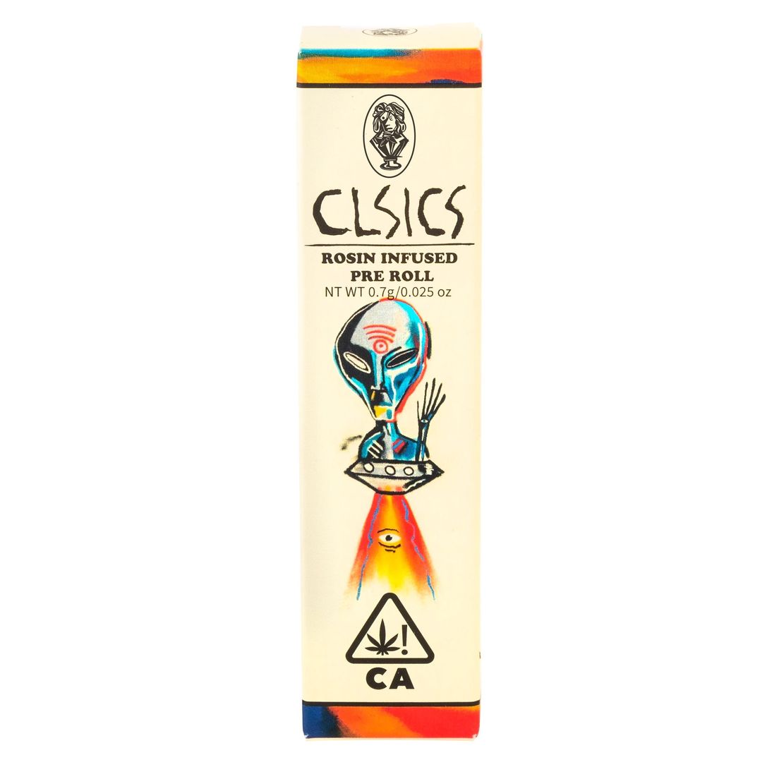 Clsics - Single Rosin Infused Pre Roll | Rainbow Beltz .7g