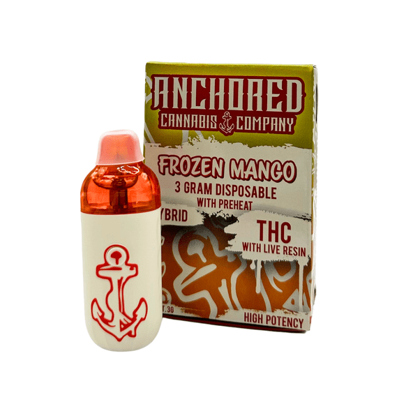 ANCHORED CANNABIS 3G FROZEN MANGO DISPOSABLE