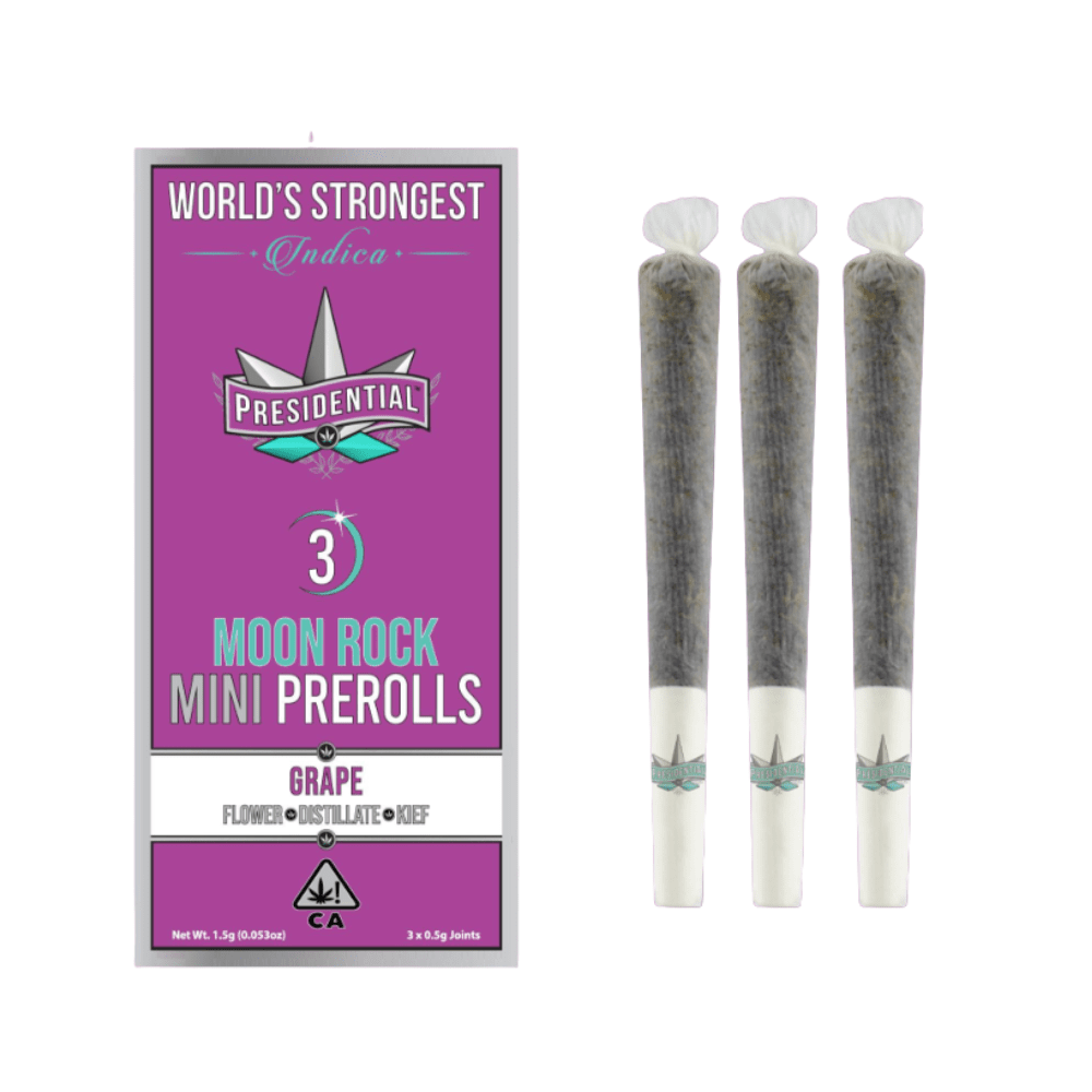 Presidential Moon Rock Mini Pre-roll Pack Grape 1.5g