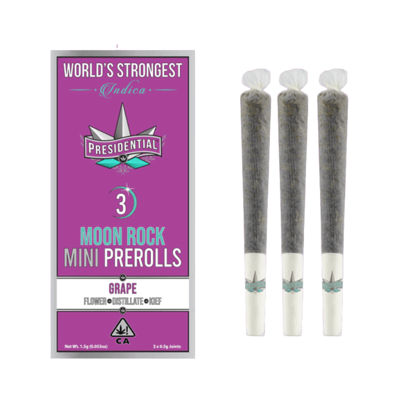 Presidential Moon Rock Mini Pre-roll Pack Grape 1.5g