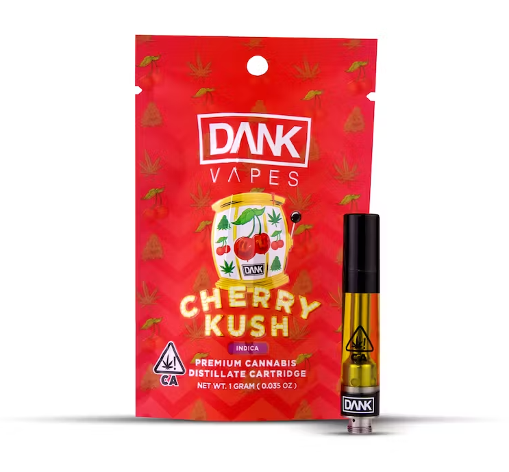 Dank Vapes - Cherry Kush Vape Cartridge 1g