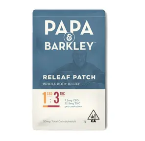 Papa & Barkley - Releaf Patch - THC Rich 1:3