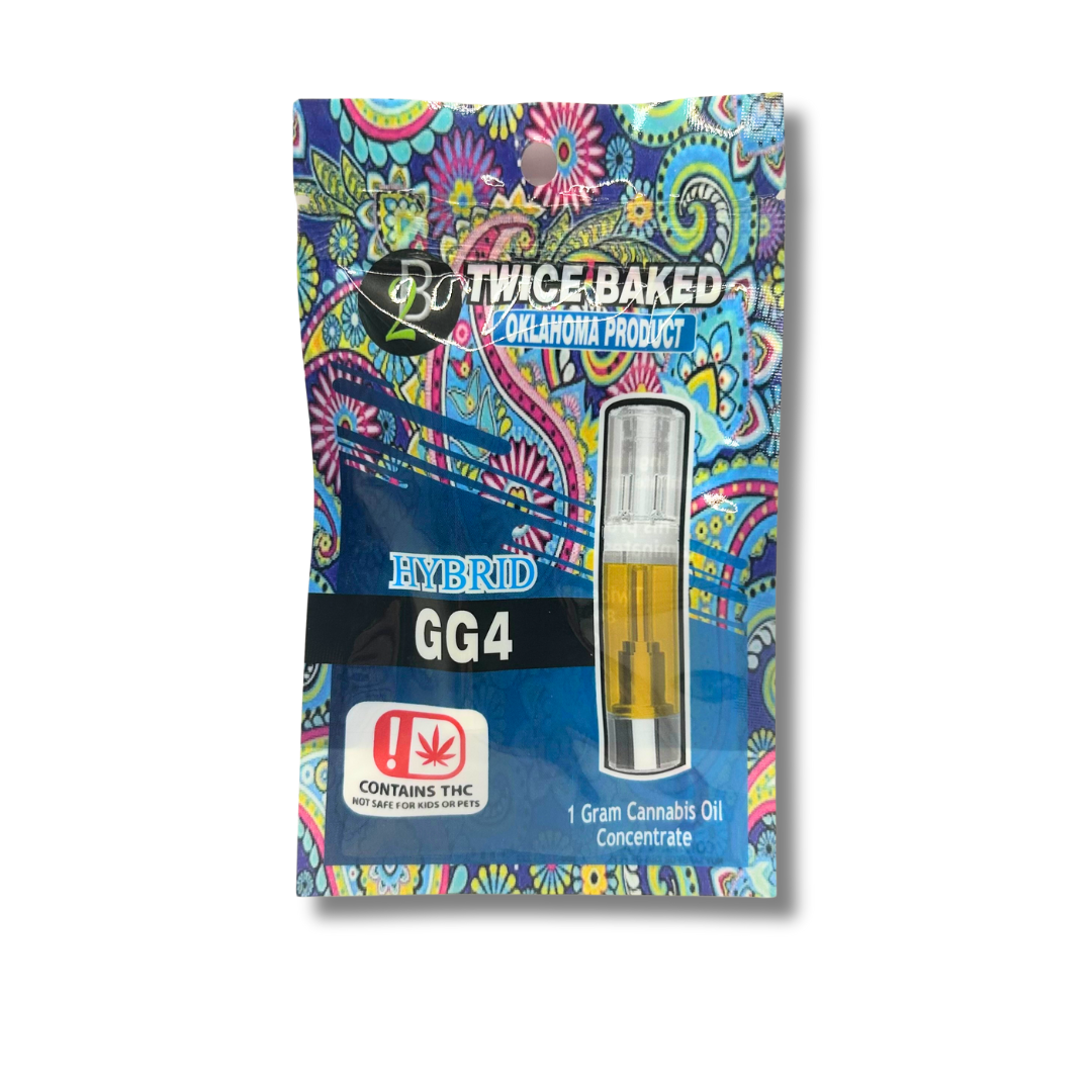 Twice Baked 1g Cart- GG4- Hybrid