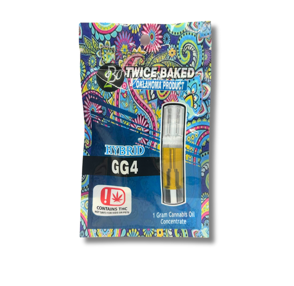 Twice Baked 1g Cart- GG4- Hybrid