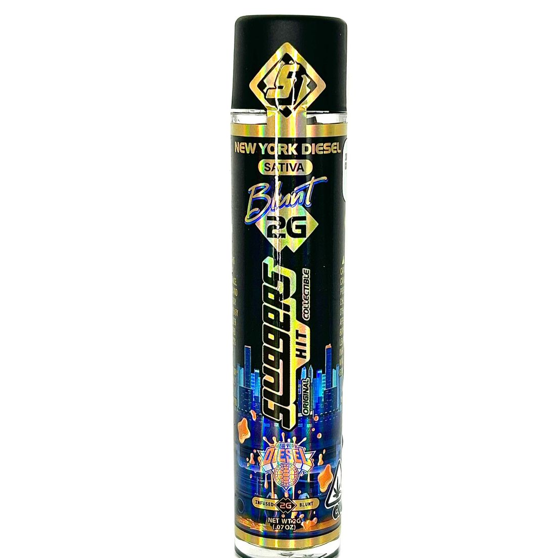 B2 GET PREROLL - Sluggers - Blunt - NYC Diesel - 2g, INFUSED!