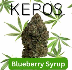 Kepos - Blueberry Syrup 28g - PREMIUM FLOWER