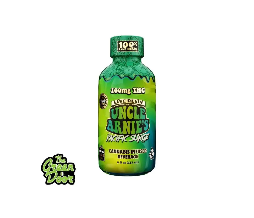 Uncle Arnies - Live Resin Pacific Surge - Drink - 8oz - 100MG