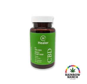 Healer Whole Plant Hemp CBD Capsules - 20mg - 30ct