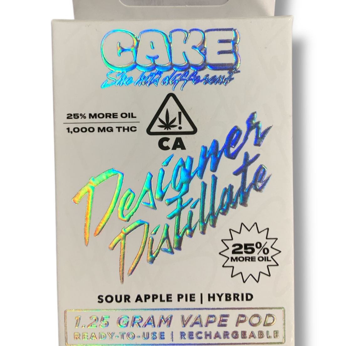 Cake - Sour Apple Pie 1.25g Rechargeable Designer Distillate
