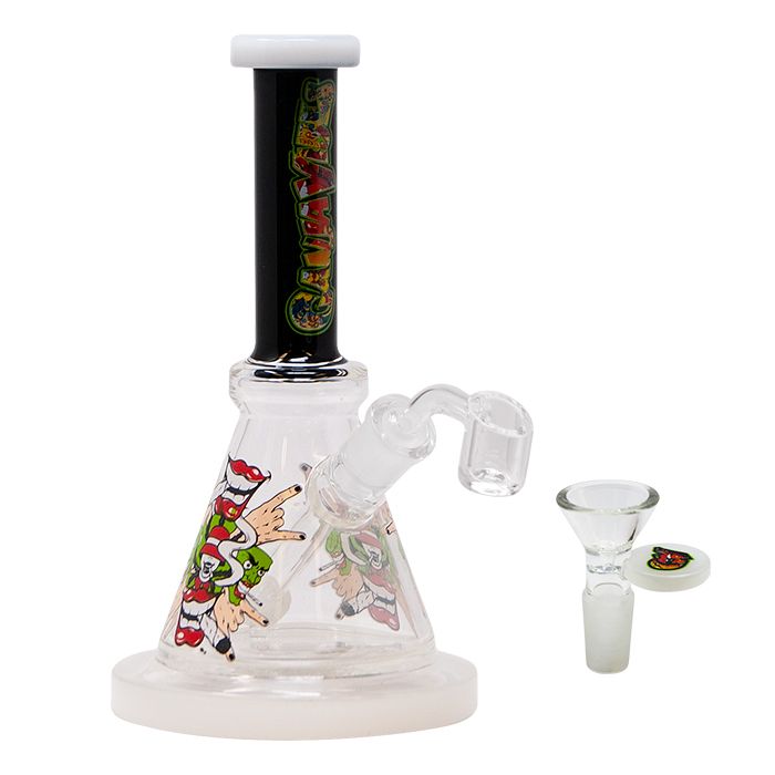 Rocking High Ganjavibes Dab Rig And Bong 8 Inches