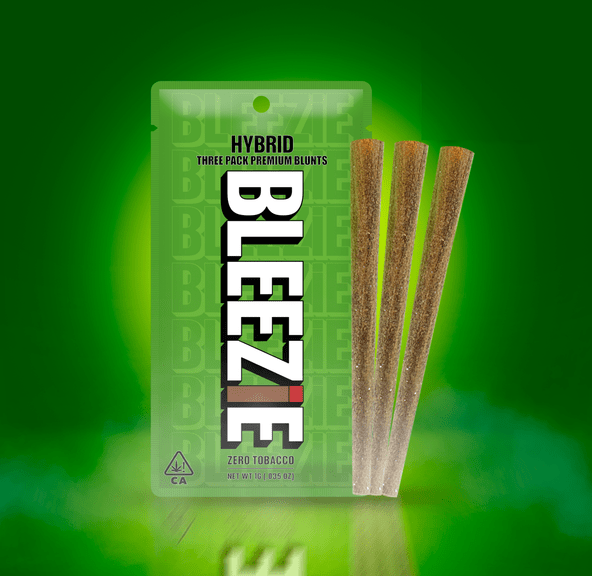 .⠀BLEEZIE 3 PACK (3 x 1 Gram) Pre-Rolled Blunts HYBRID