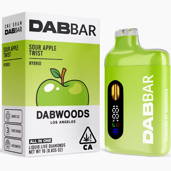 Dabbar 2.0 Liquid Diamond Sour Apple Twist