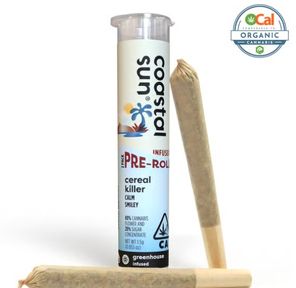 Coastal Sun - Cereal Killer 2pk Infused Preroll 1.5g
