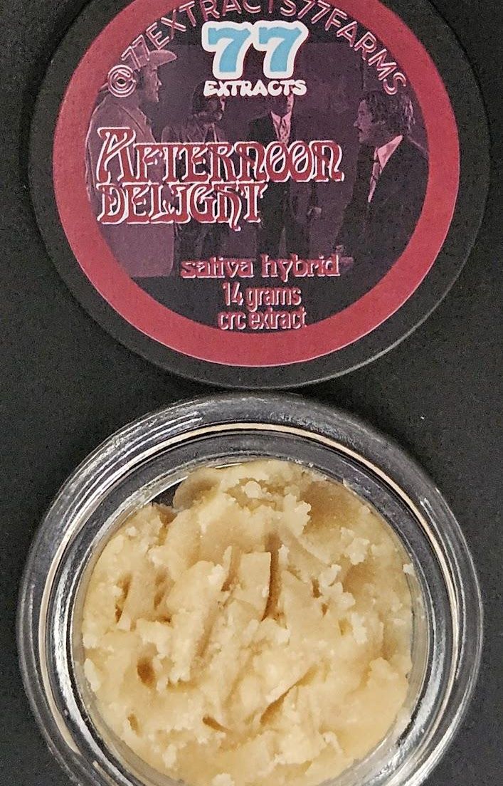 77 Extracts 14g wax - Afternoon Delight