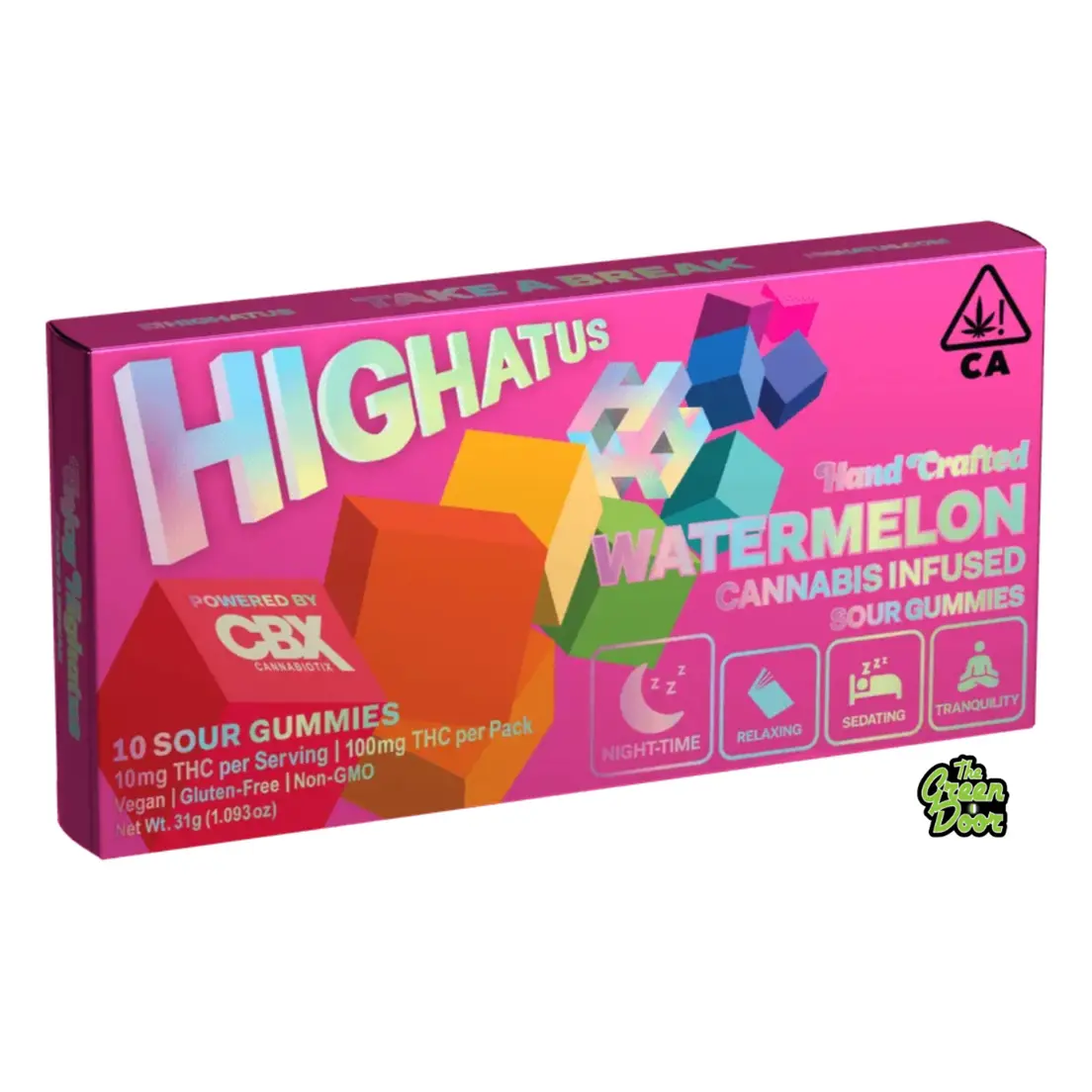 HIGHATUS - Watermelon - 10PK - 100MG