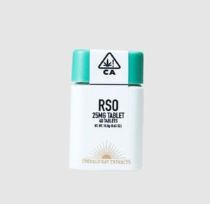 Emerald Bay Extracts - Lifter High CBD RSO Tablets 25mg/1000mg