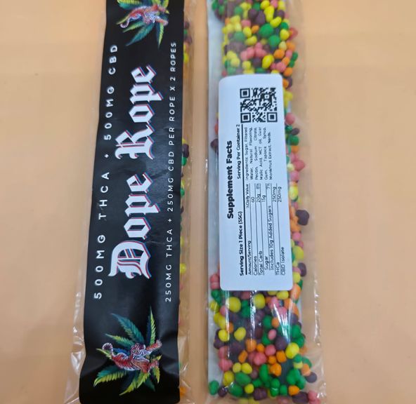 Cannakiss Nerd Rope 2pc - 250mg ea