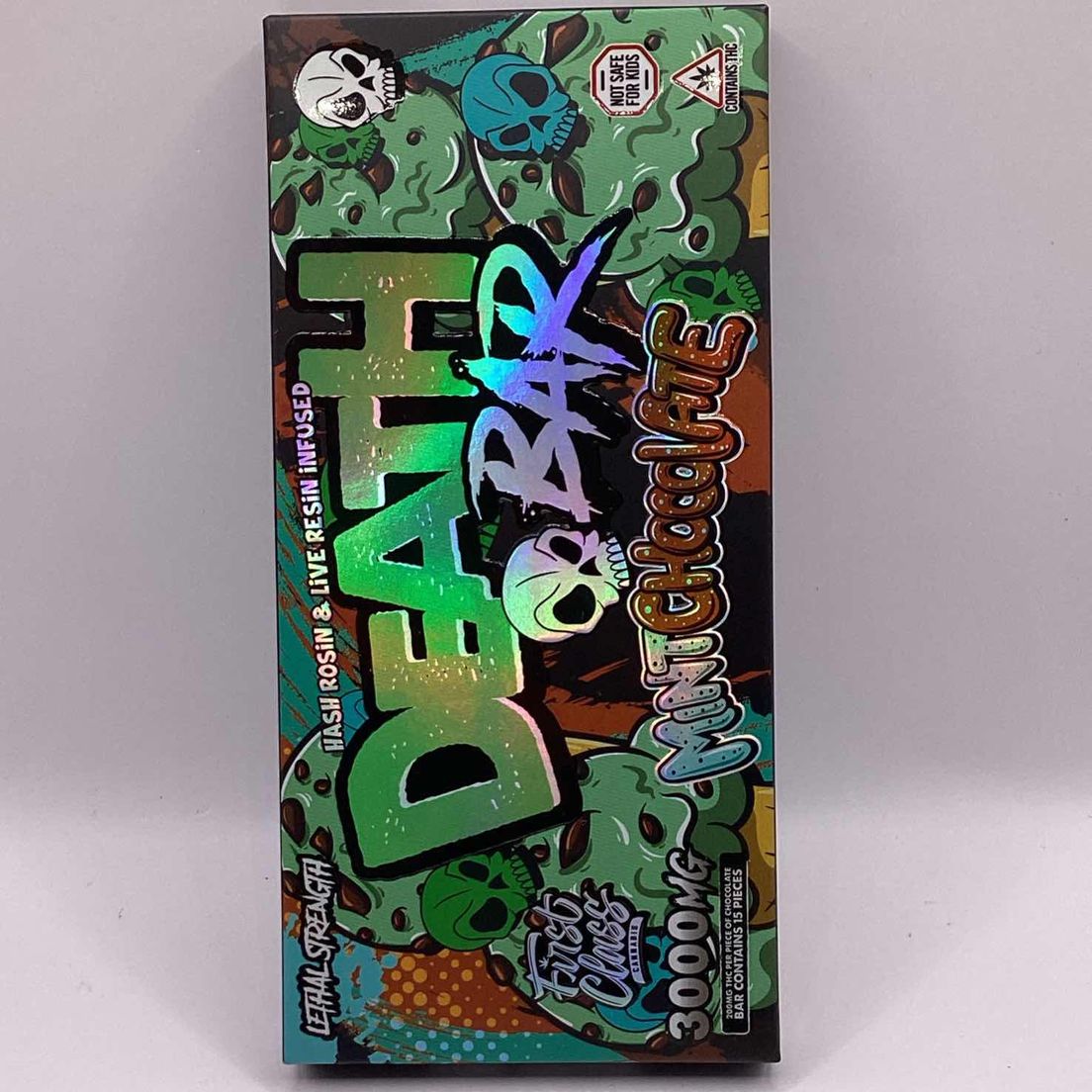 Death Bar - Edibles - Mint Chocolate - 3000mg