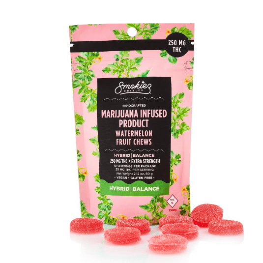 Sweet Watermelon - Hybrid Fruit Chews - 250mg