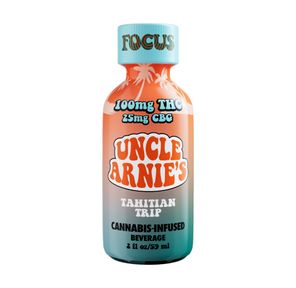 Uncle Arnie's Shot Tahitian Trip 100mg THC / 25mg CBG
