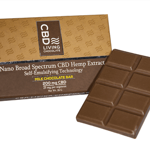 CBD Living Milk Chocolate Bar