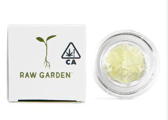 RAW GARDEN SHERBERT HAZE 1G CRUSHED DIAMONDS JARSATIVA