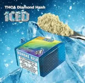 Iced - 1g Diamond Hash (Rainbow Beltz)