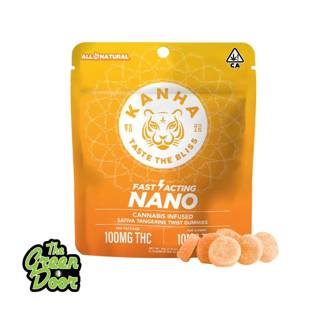 KANHA - NANO Tangerine Twist - 10Pk - 100mg*