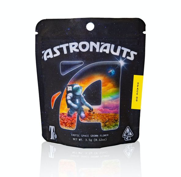 B. Astronauts 3.5g Space Grown Small Flower - Quality 7/10 - Space Censored