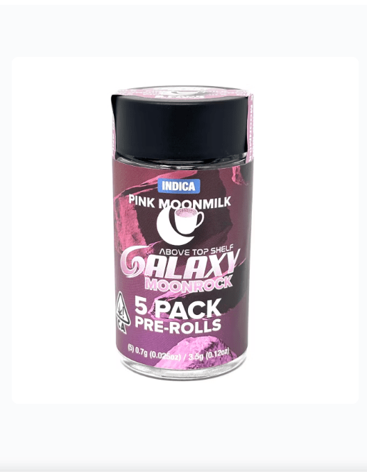 Galaxy Moonrock - Pink Moonmilk 5pk Infused Prerolls 3.5g