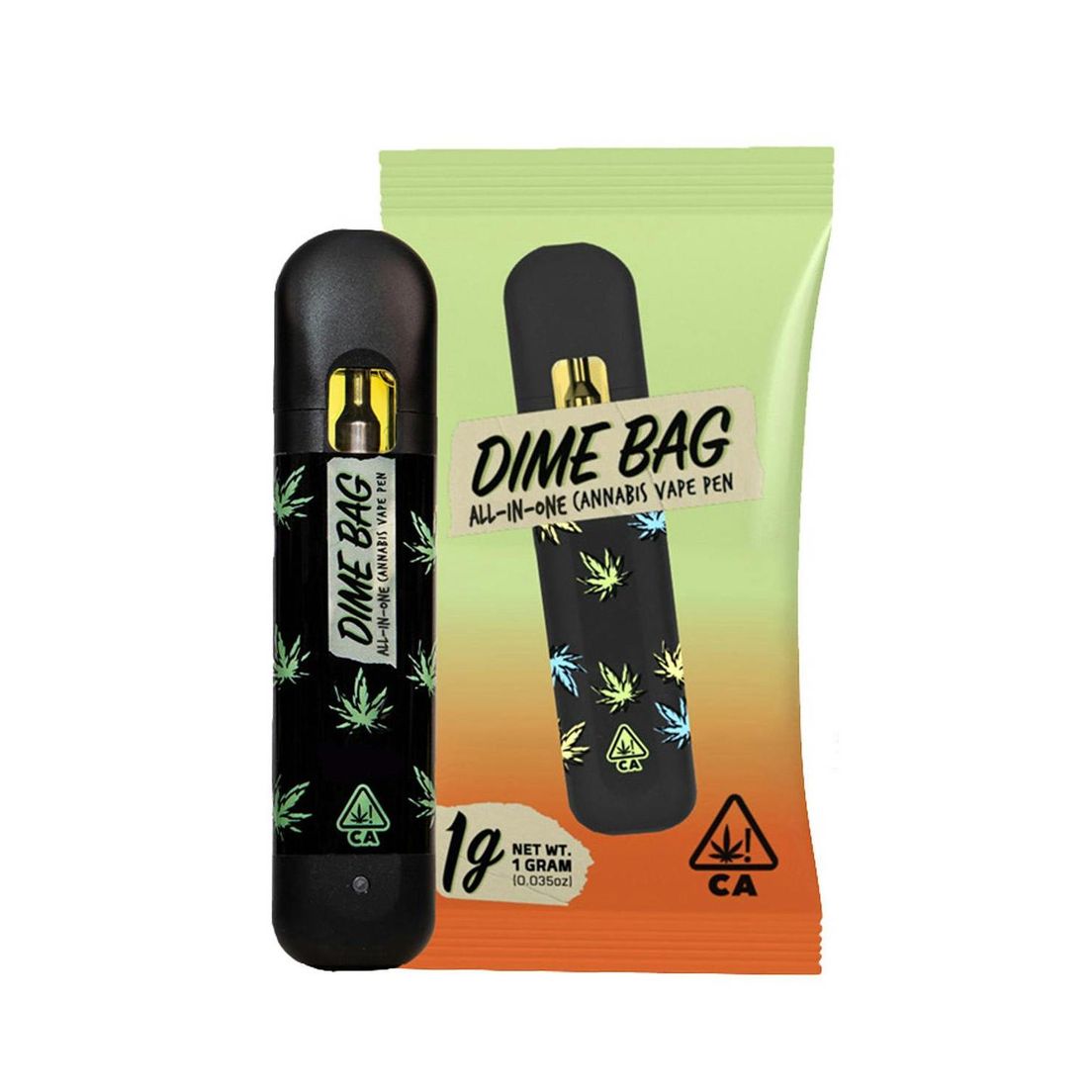 Dime Bag Apple Fritter 1g All In One Vape Pen 89.18%