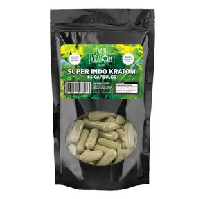 65ct Super Indo Kratom Capsules