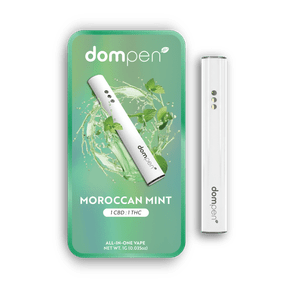 DomPen | AIO Vape | 1g | CBD/THC | Moroccan Mint
