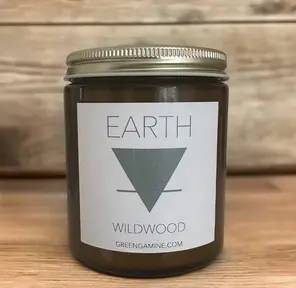 Earth Element Hemp-Wick Soy Candle